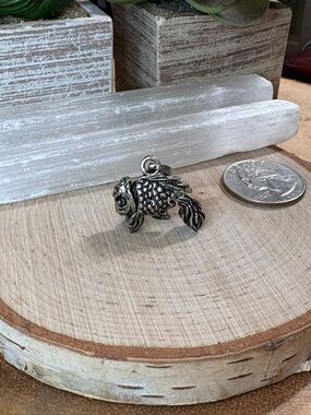 Silver Fish Pendant Charm